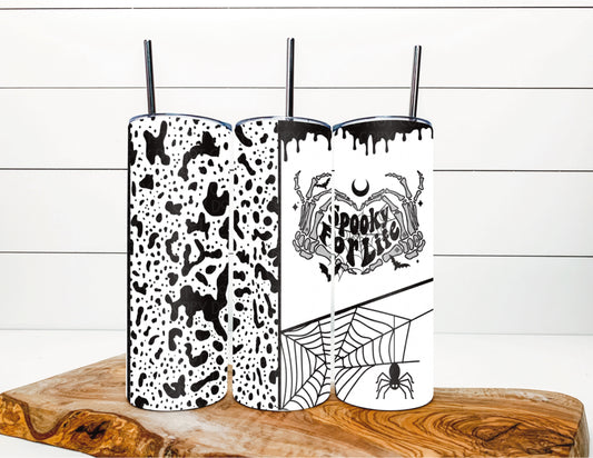 Spooky For Life Tumbler Wrap - 20oz