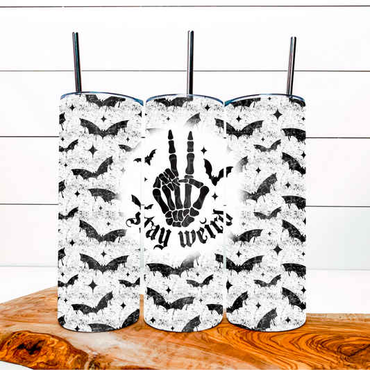 Stay Weird Tumbler Wrap - 20oz