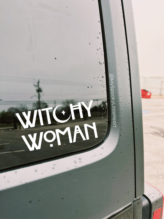 Witchy Woman Vinyl Decal