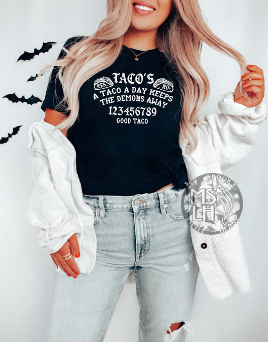 A Taco a day keeps the demons away