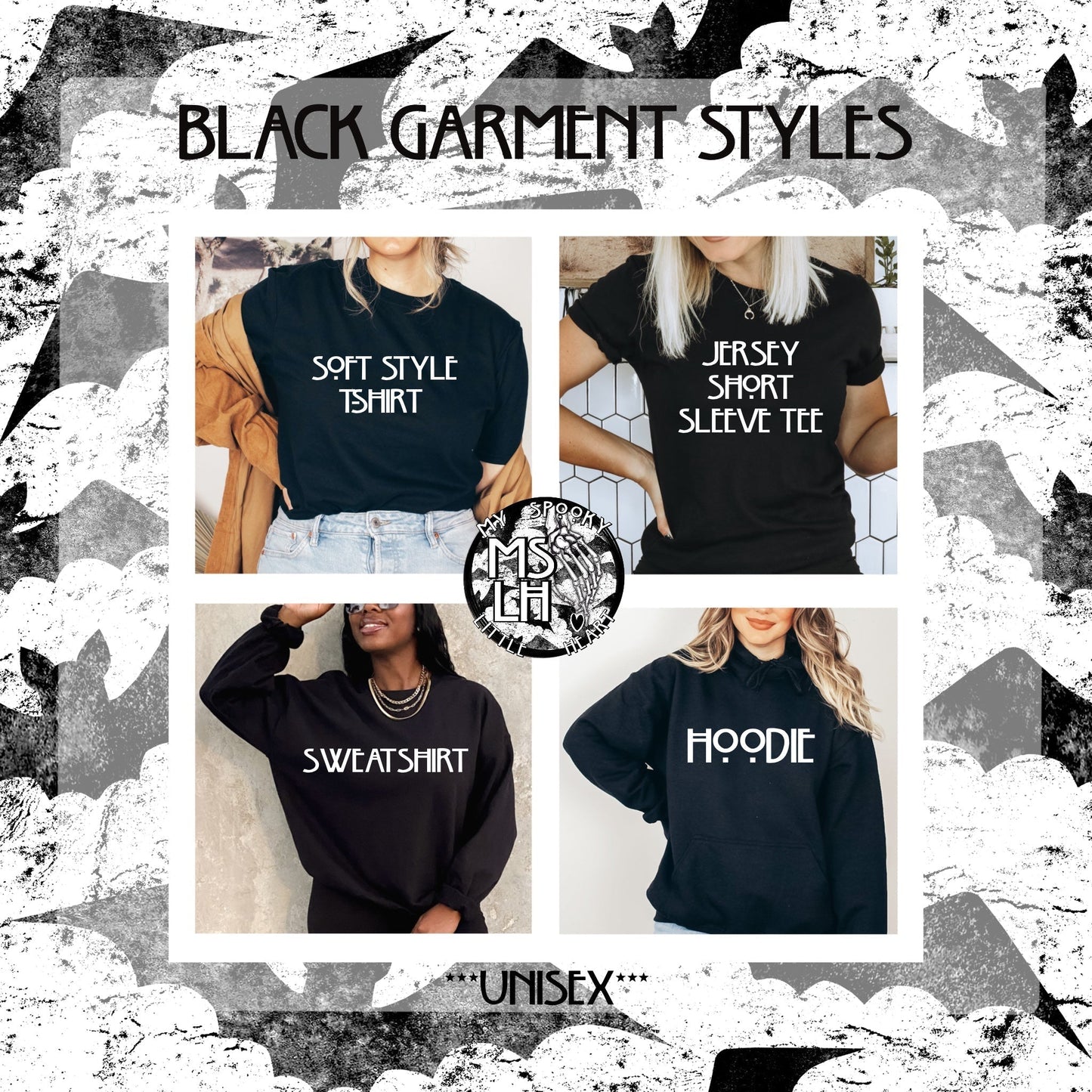 Spooky B- Black Garment