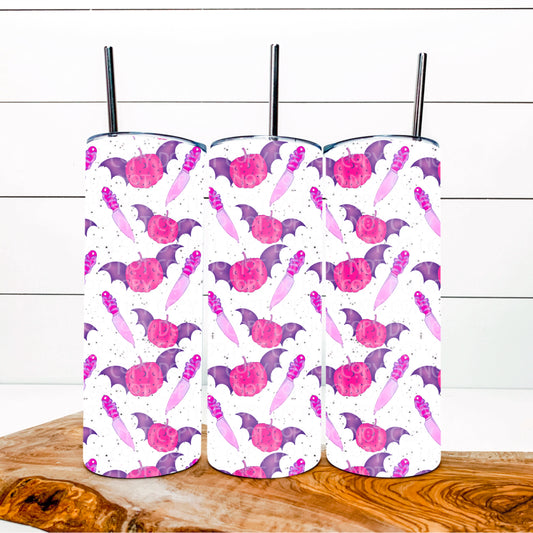 Pastel Pumpkins- White 20oz Tumbler Wrap File