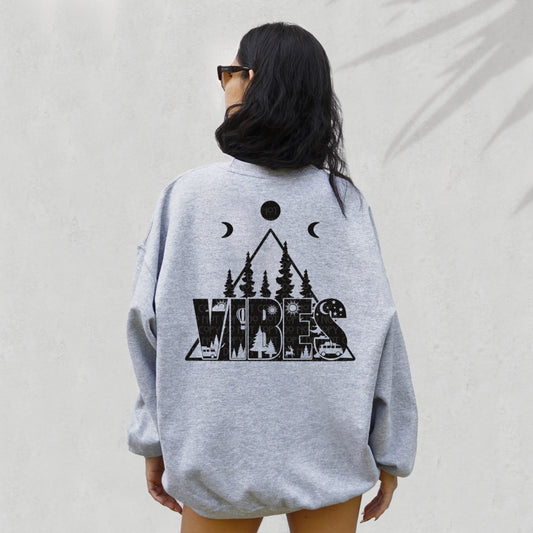 Camping Vibes PNG File