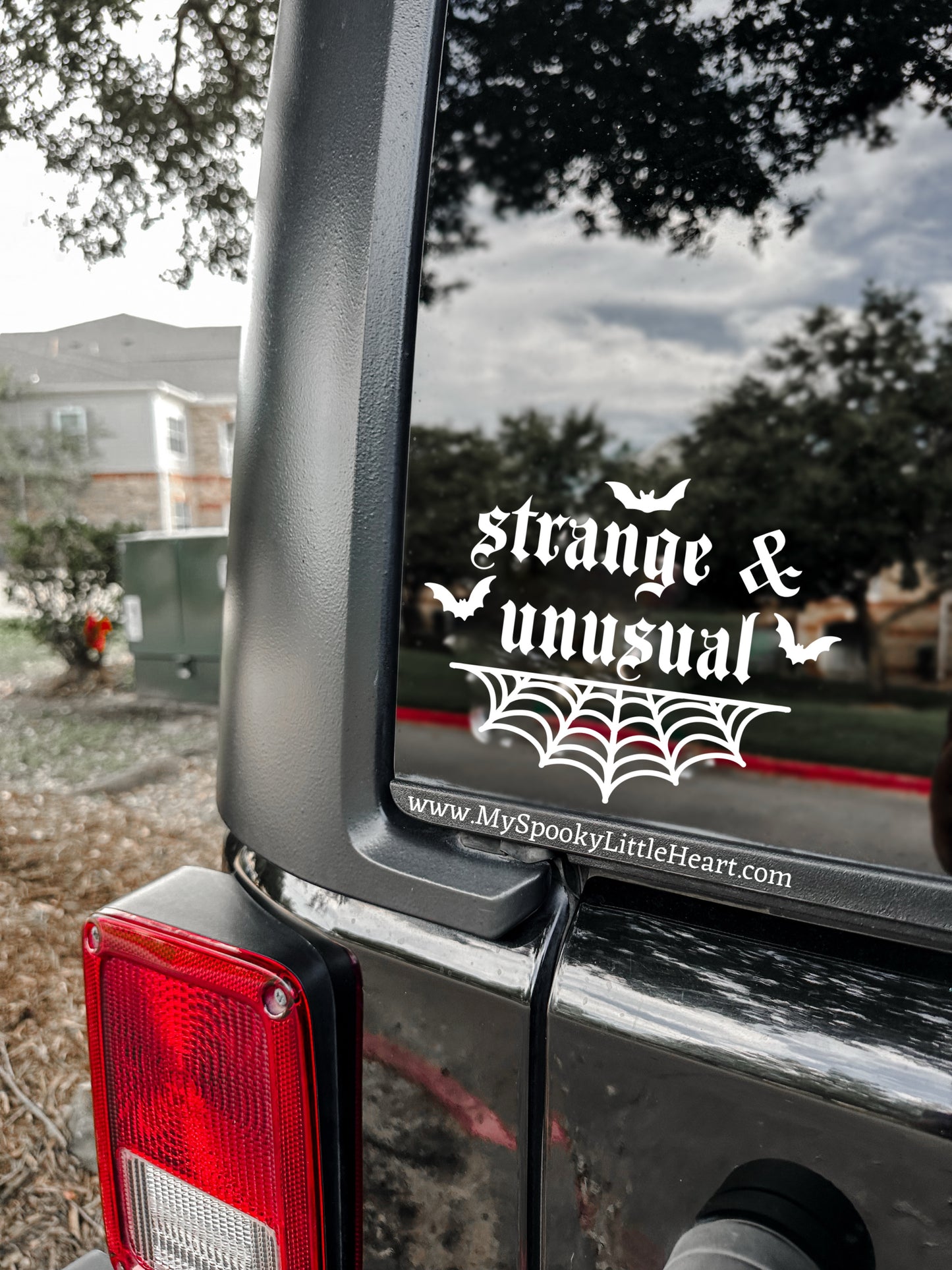 Strange & Unusual Vinyl Decal