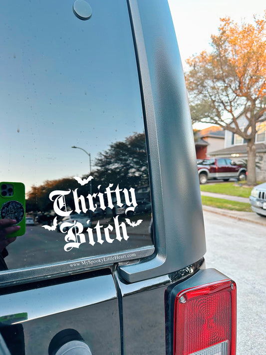 Thrifty Bitch Vinyl Decal