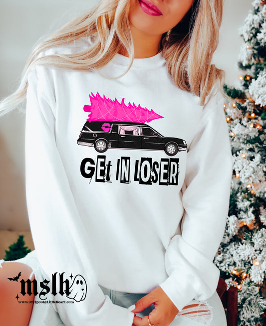 Get in Loser Pink Tree Hearse