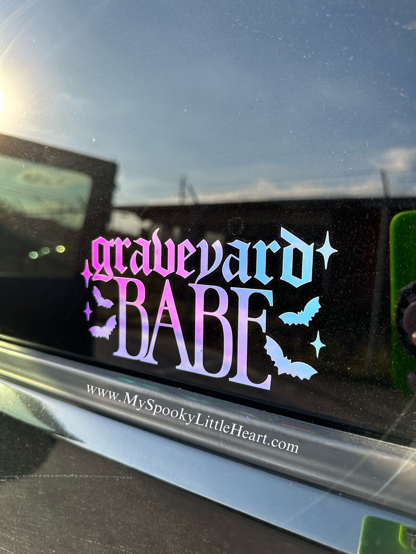 Graveyard babe Vinyl Decal