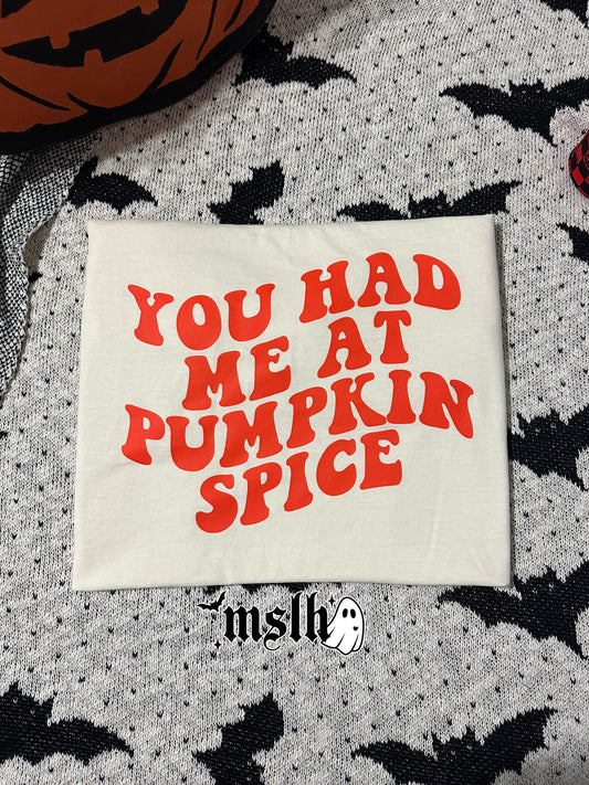 You had me at Pumpkin Spice
