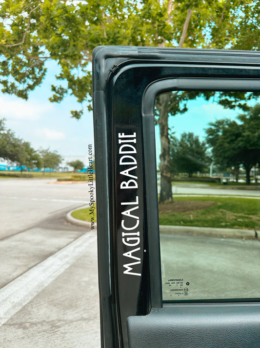 Magical Baddie Vinyl Decal