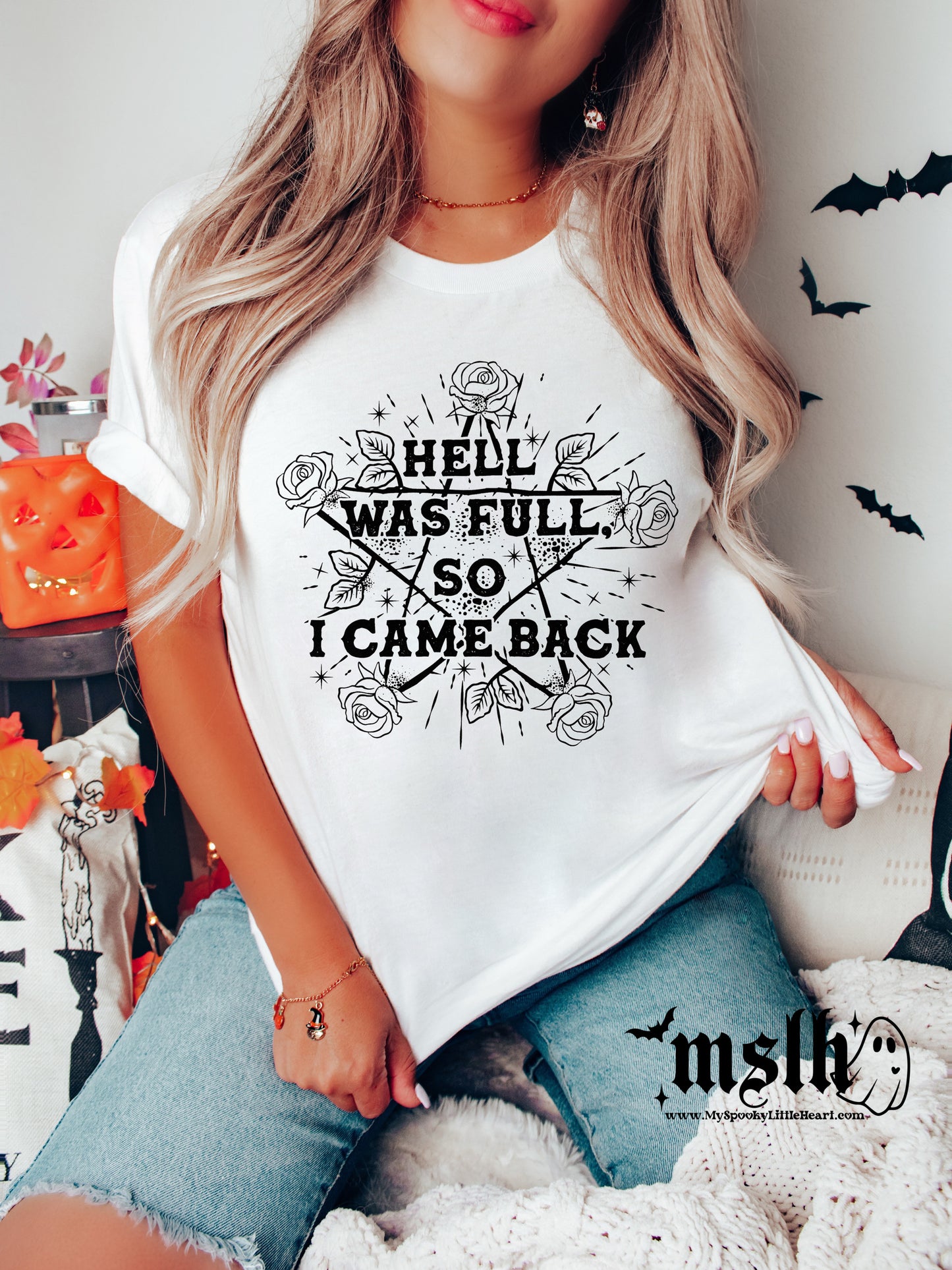 Hell was full so I came back