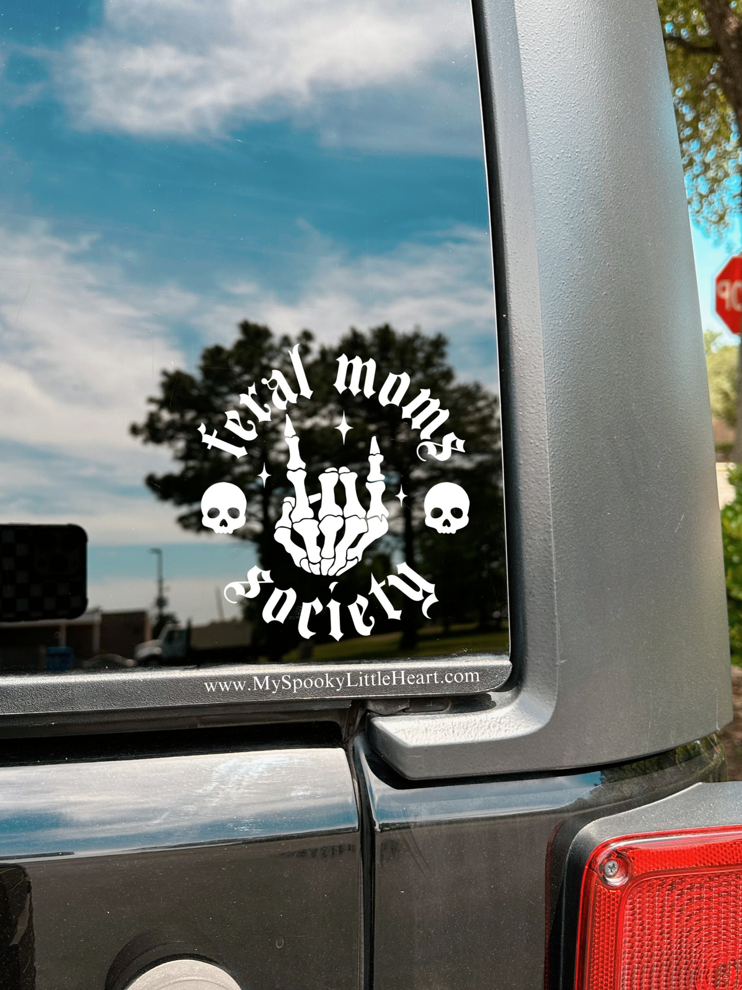 Feral Moms Society Vinyl Decal