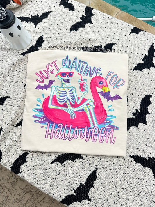 Just Waiting for Halloween - Summer Shirt