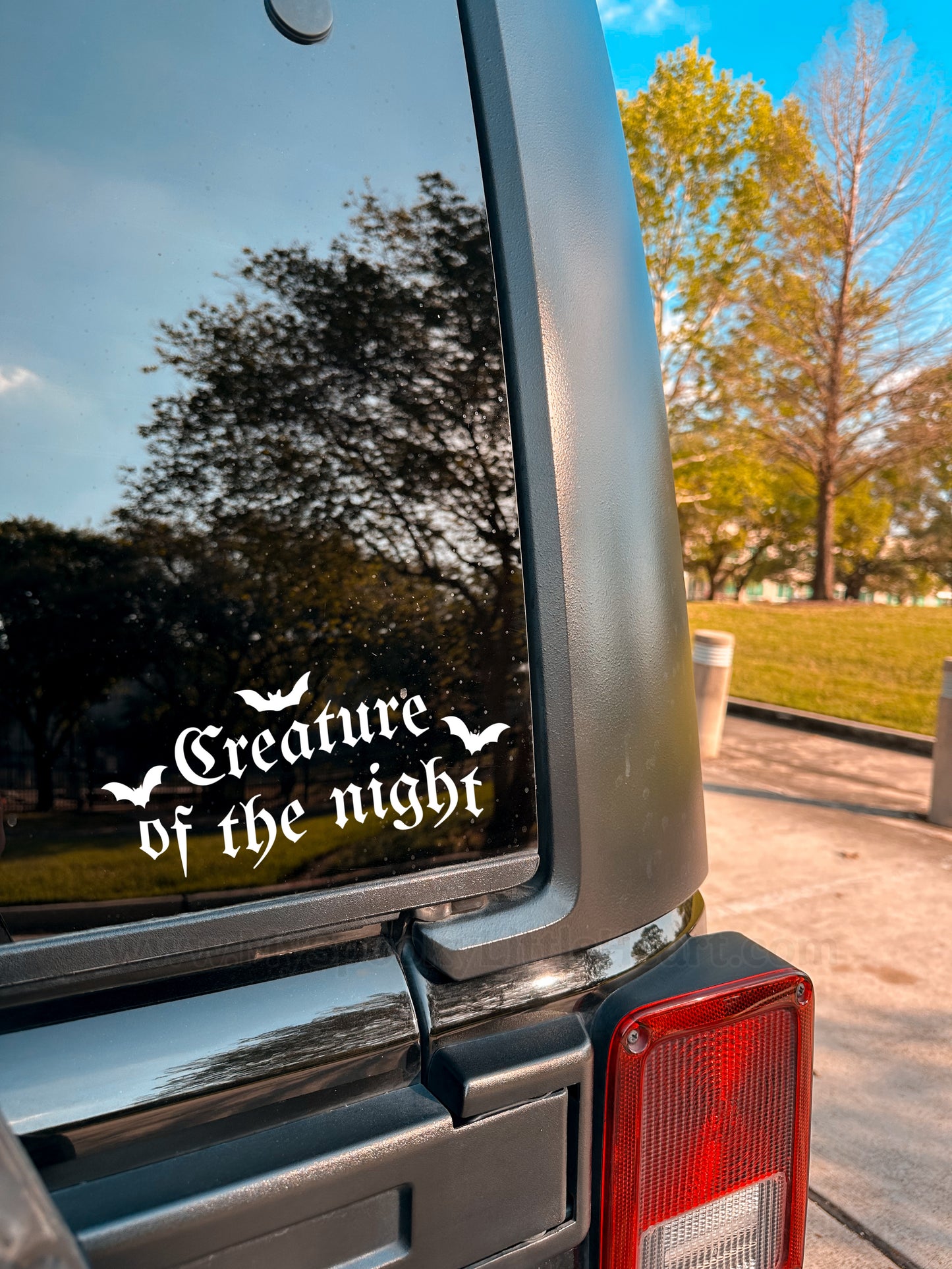 Creature of the night Vinyl Decal