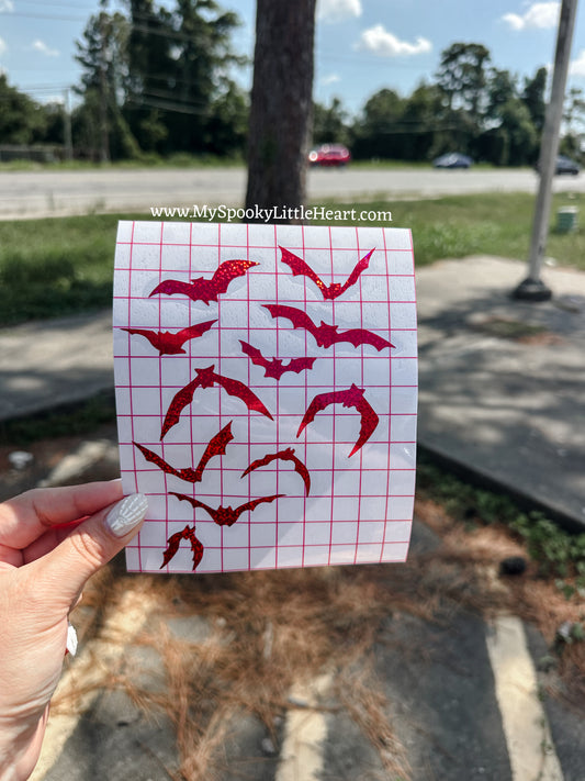 Bats Vinyl Decal