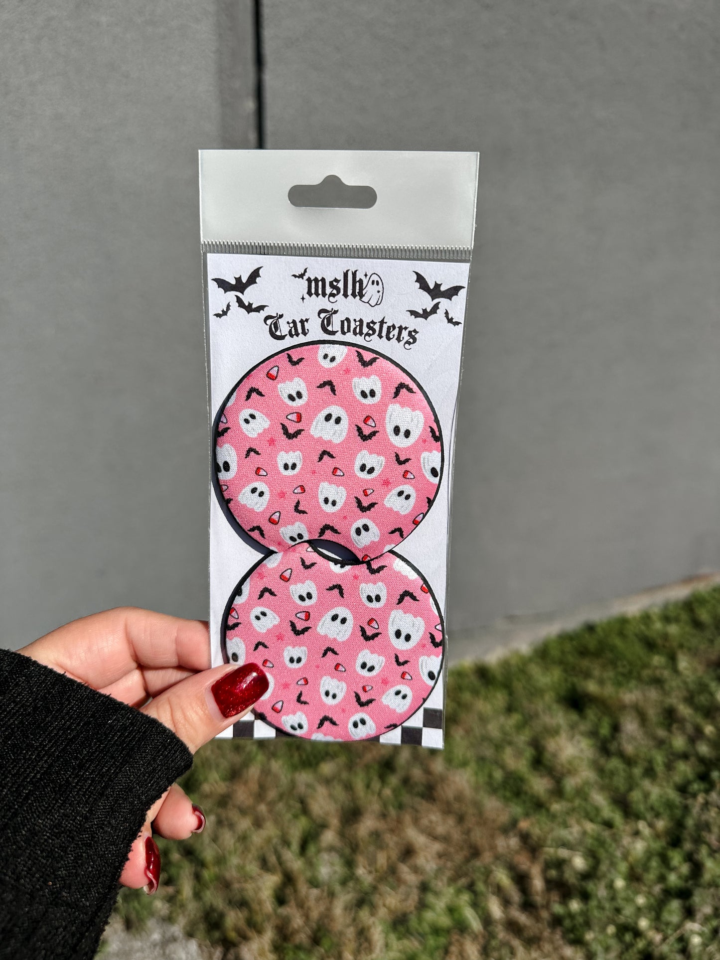 Valloween Car Coasters