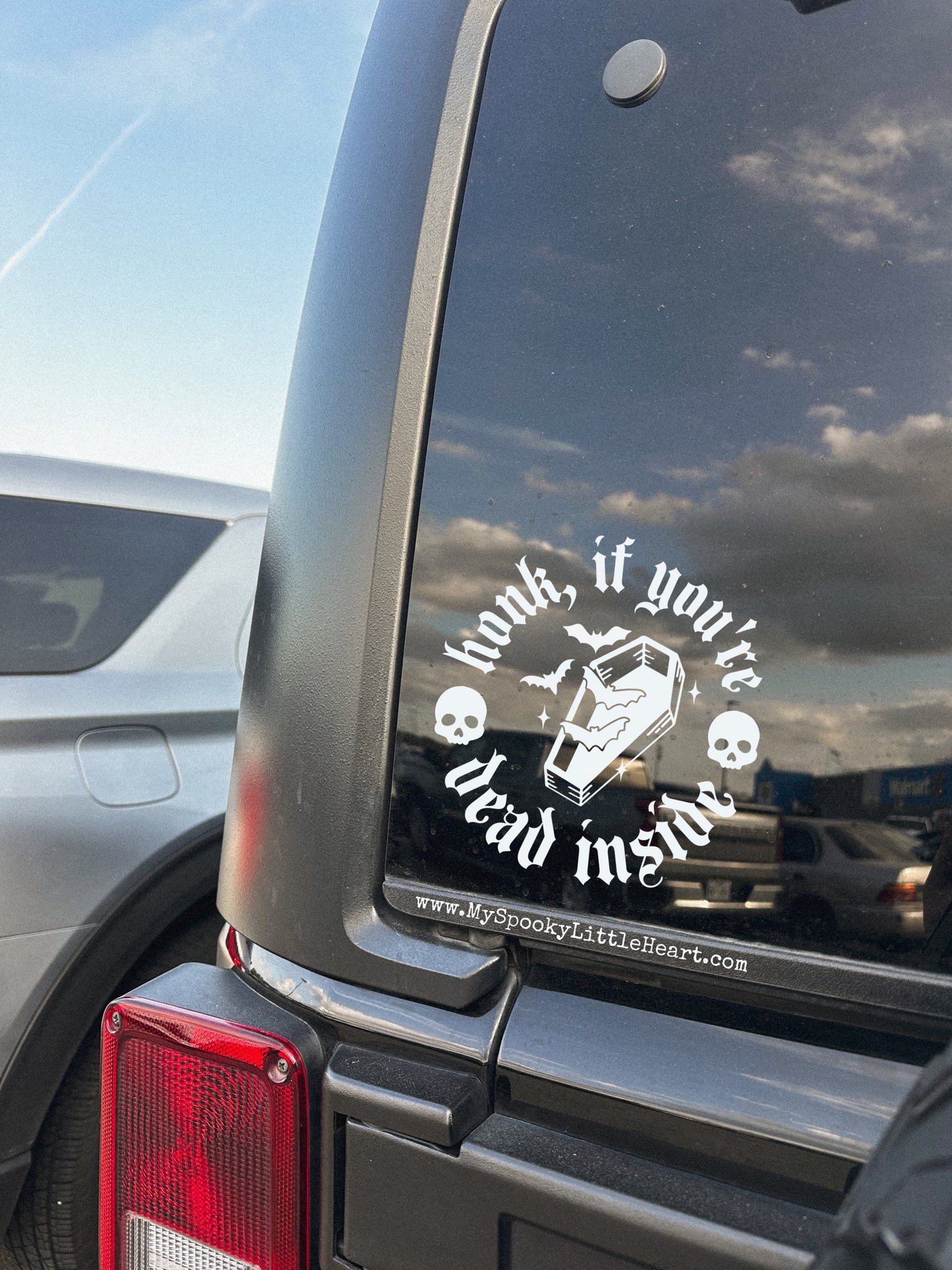 Honk if You're Dead Inside Vinyl Decal