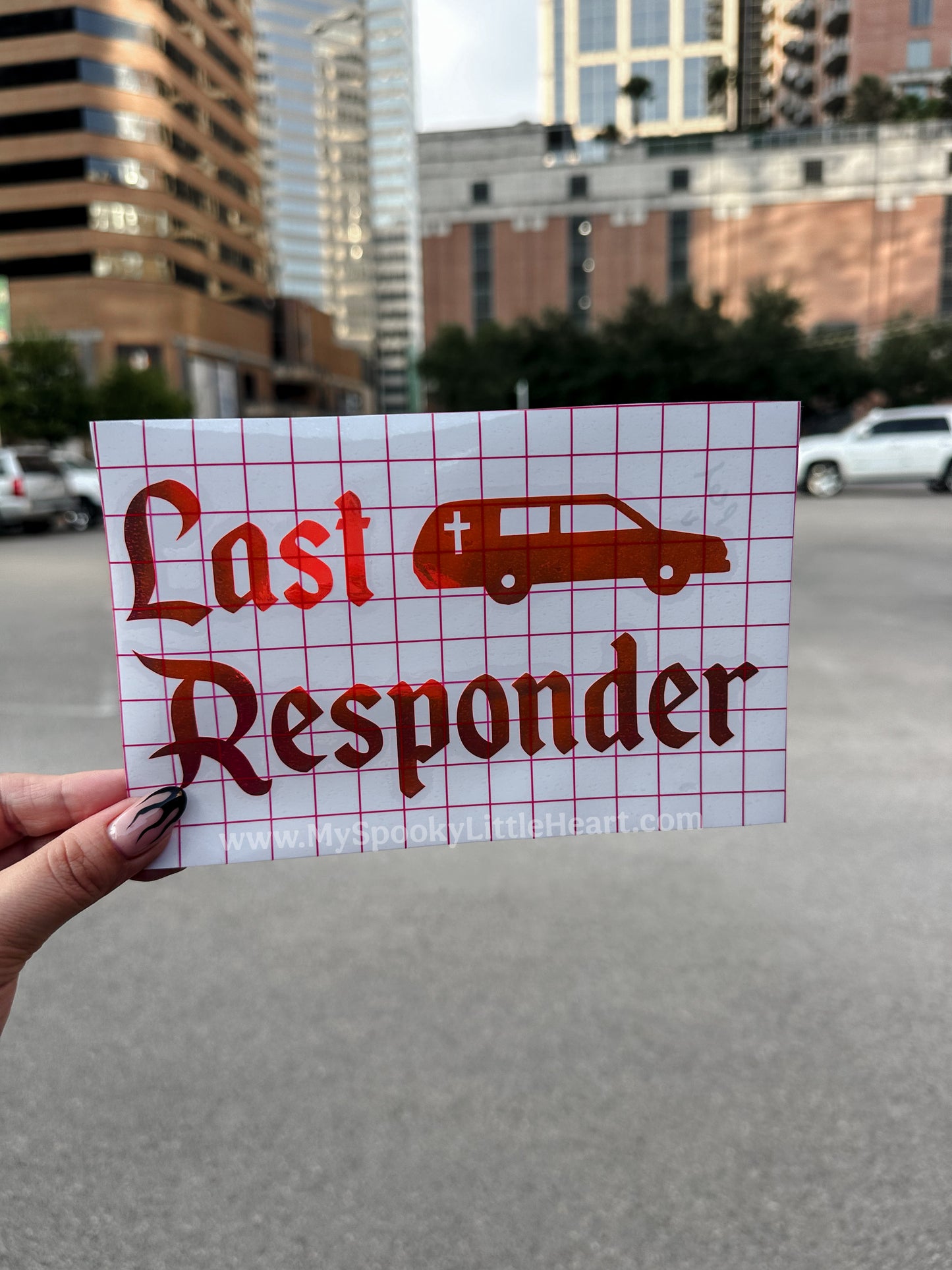 Last Responder MSLH Exclusive Vinyl Decal