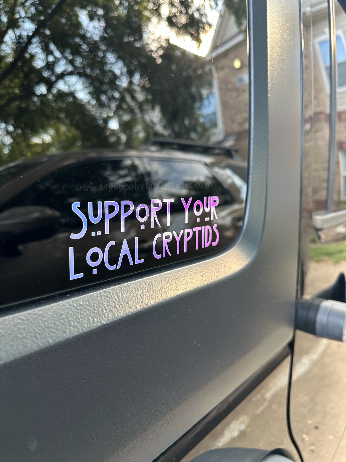 Support your local Cryptids Vinyl Decal