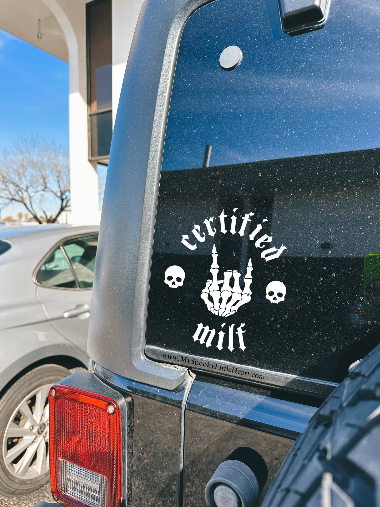 Certified MILF Vinyl Decal