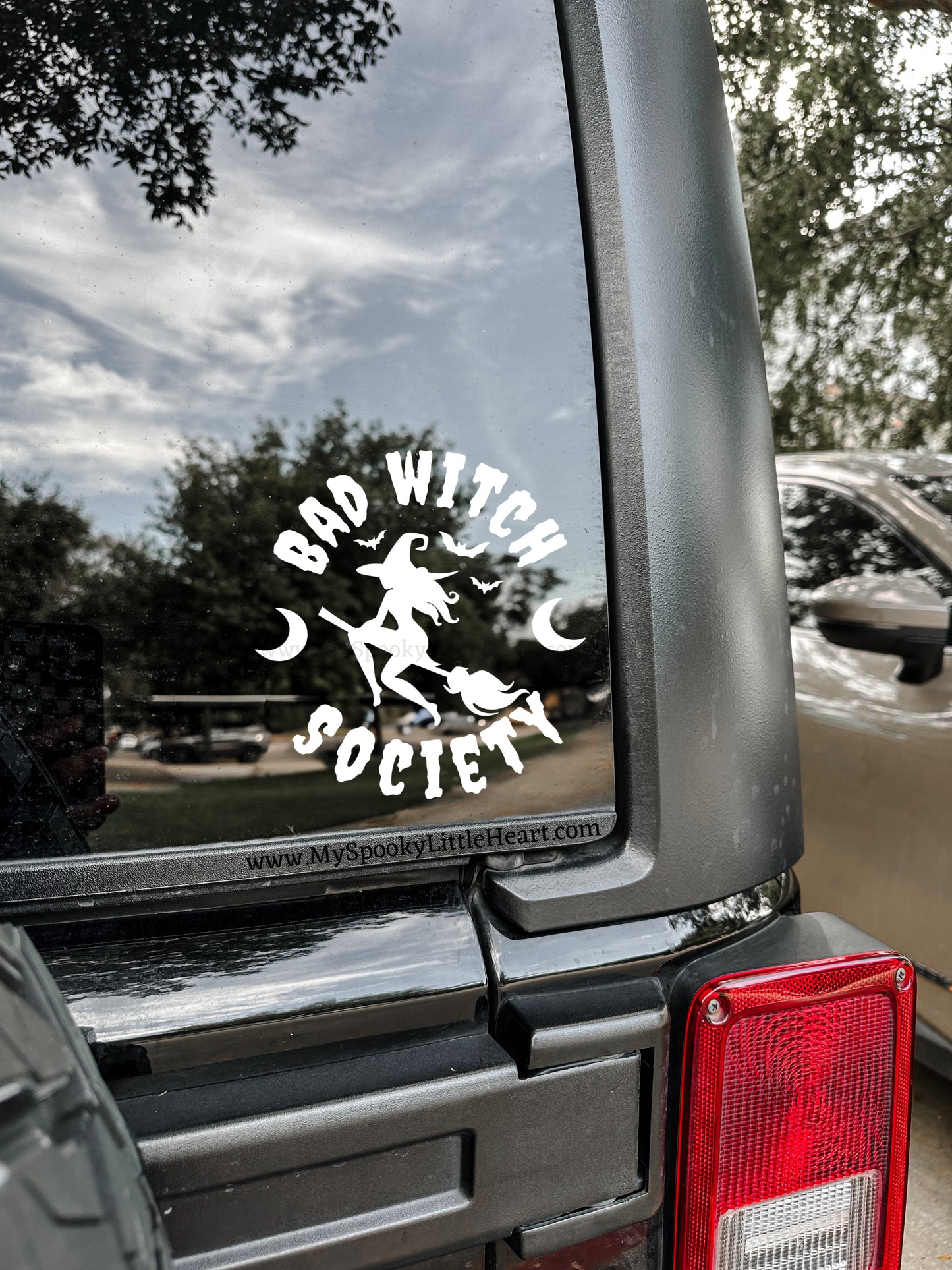 Bad Witch Society Vinyl Decal