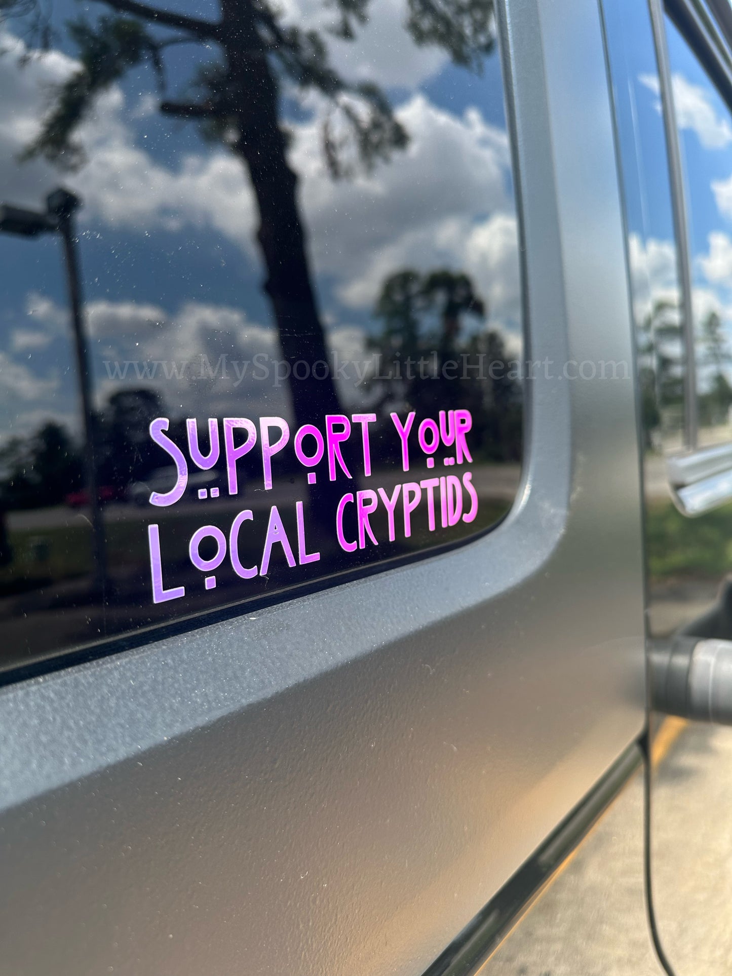 Support your local Cryptids Vinyl Decal