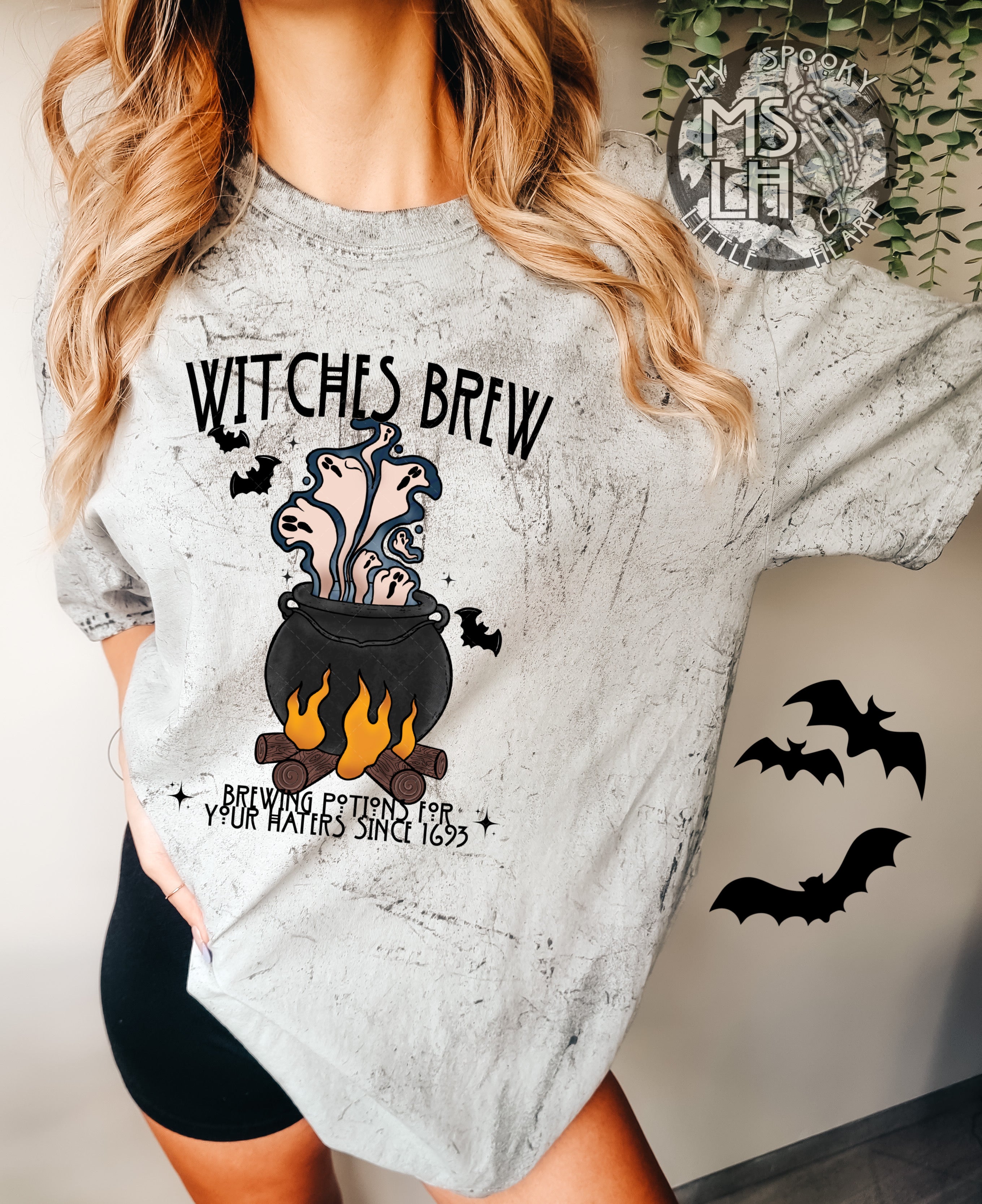 Witches Brew, Brewing Potions for your haters since 1693 Dyed T-Shirt ...