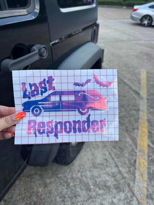 Last Responder MSLH Exclusive Vinyl Decal