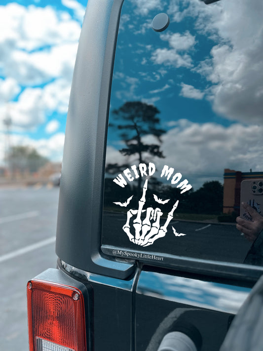 Weird Mom Vinyl Decal