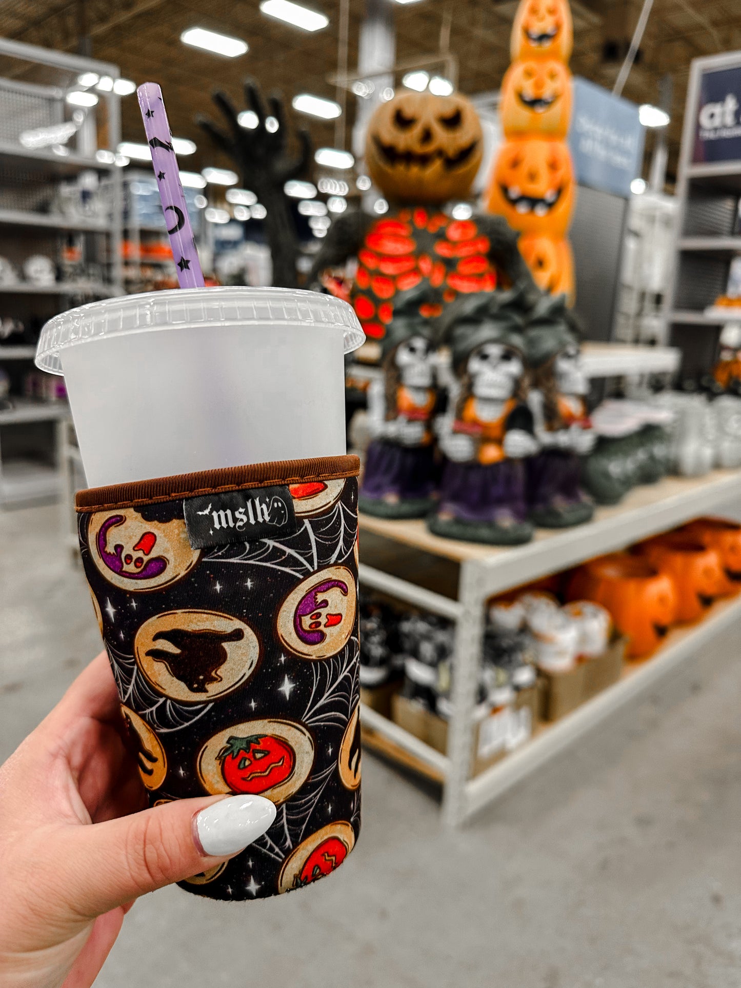 Halloween Cookies 22-24oz Cup Sleeve