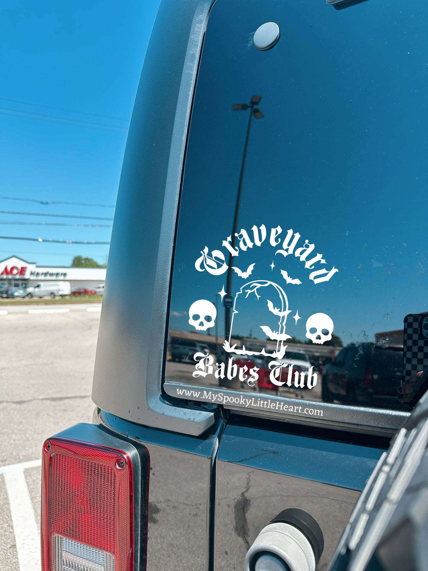 Graveyard Babes Club Vinyl Decal