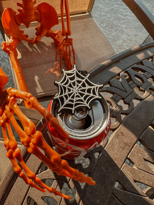 Heart Shaped Spiderweb Soda/Can Opener -3D PRINTED