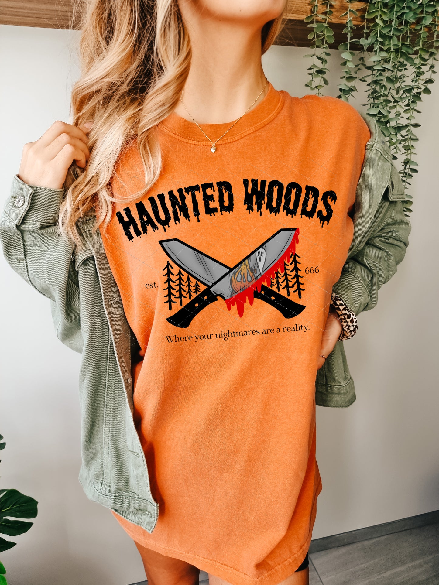 Haunted Woods Full Color PNG File