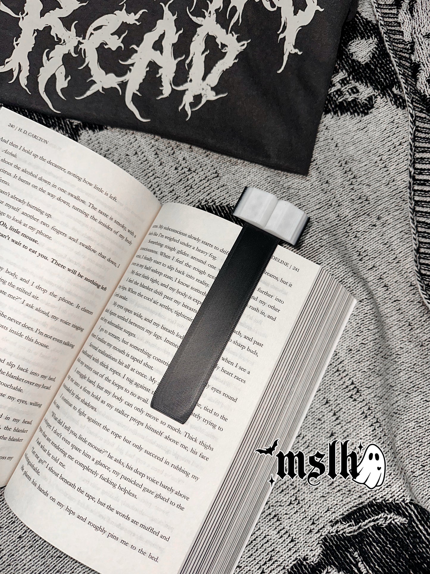 Open Book 3D Printed Bookmark