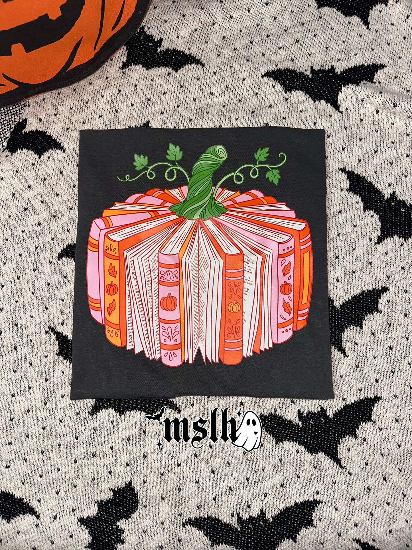 Pumpkin Shaped Books