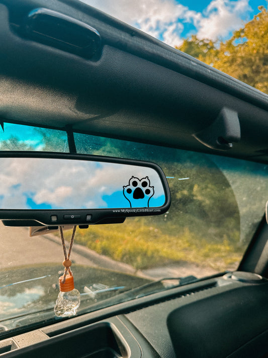 Small Cat Paw Vinyl Decal