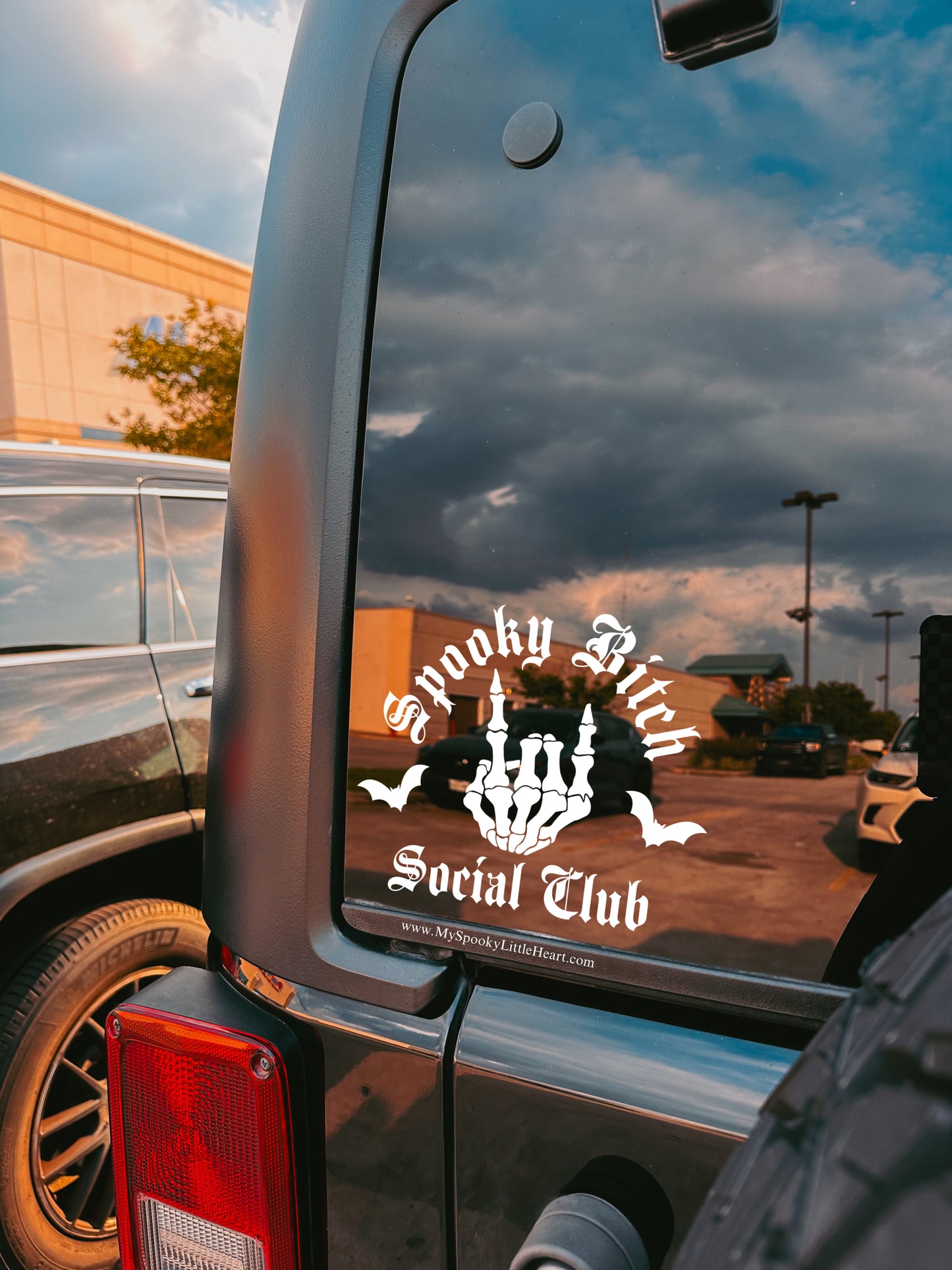 Spooky Bitch Social Club Vinyl Decal