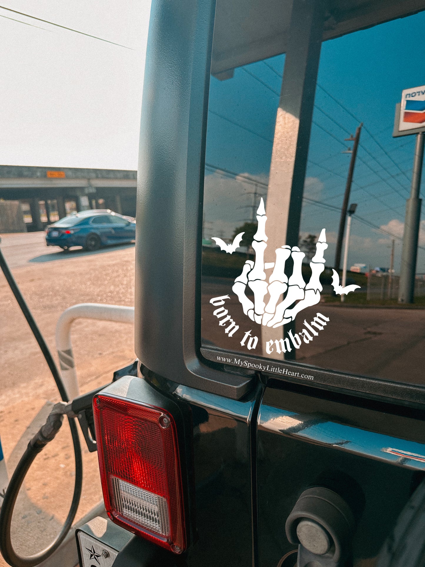 Born to embalm Vinyl Decal