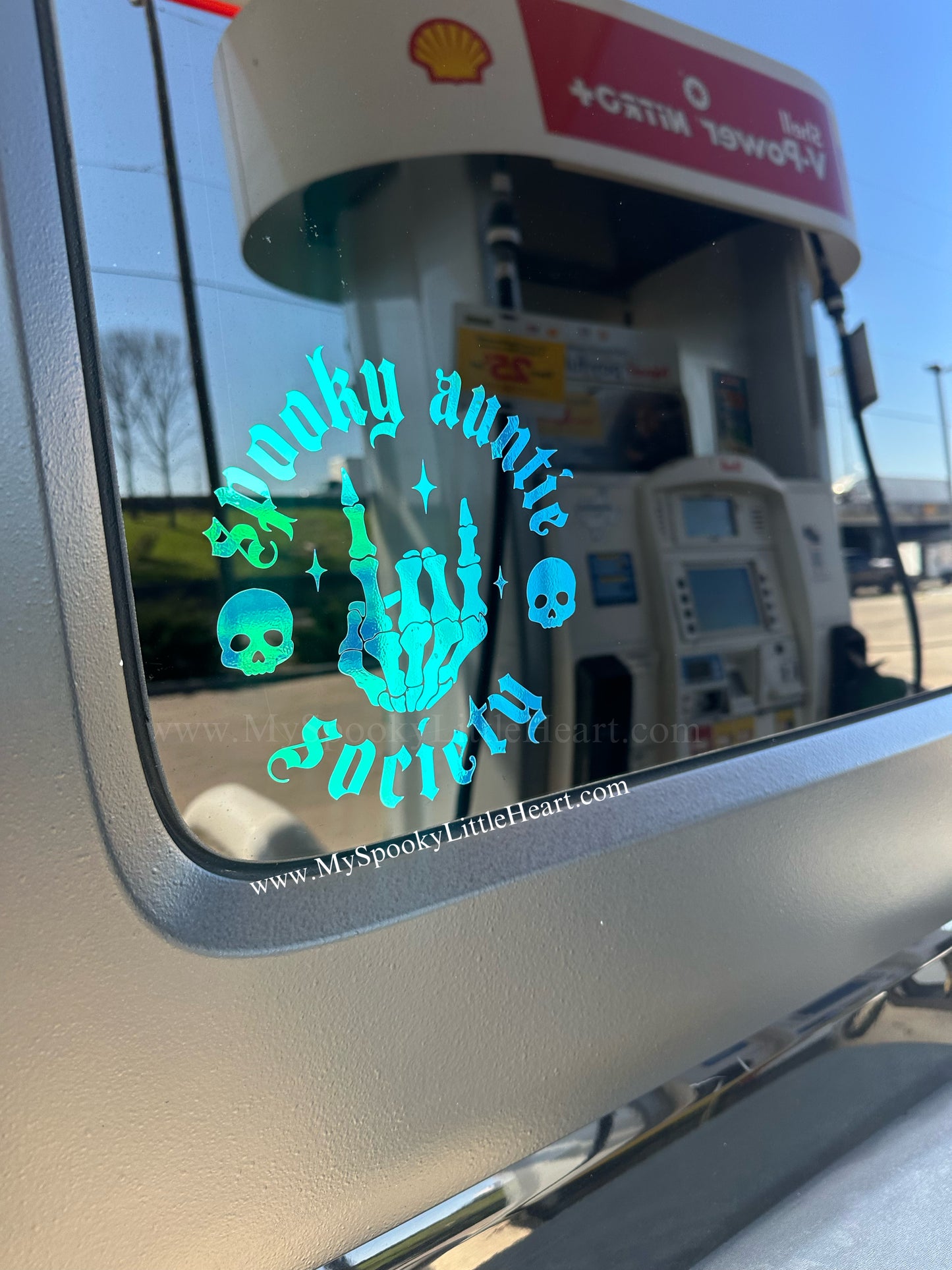 Spooky Auntie Society Vinyl Decal