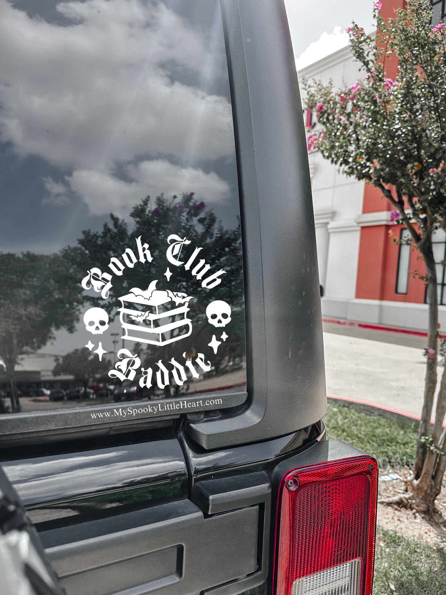 Book Club Baddie Vinyl Decal