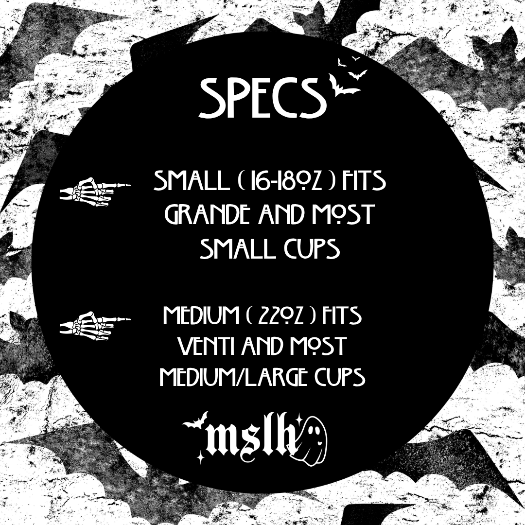 Vintage Halloween Drink/Cup Sleeve