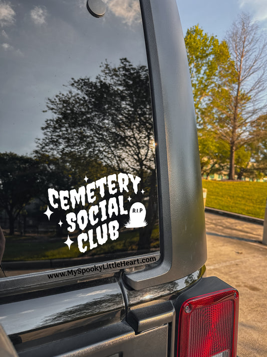Cemetery Social Club MSLH Exclusive Vinyl Decal