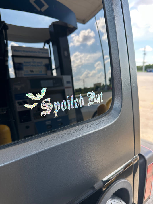 Spoiled Bat Vinyl Decal