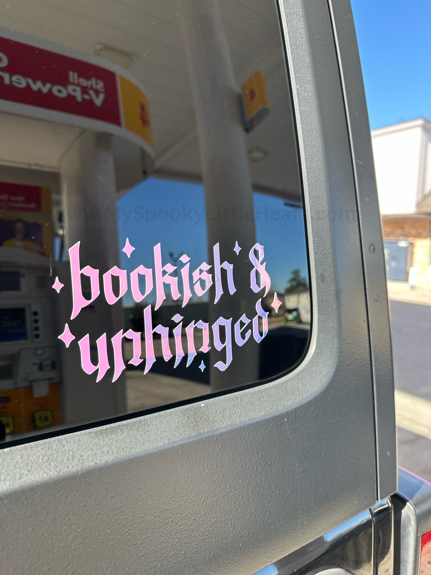 Bookish & Unhinged Vinyl Decal