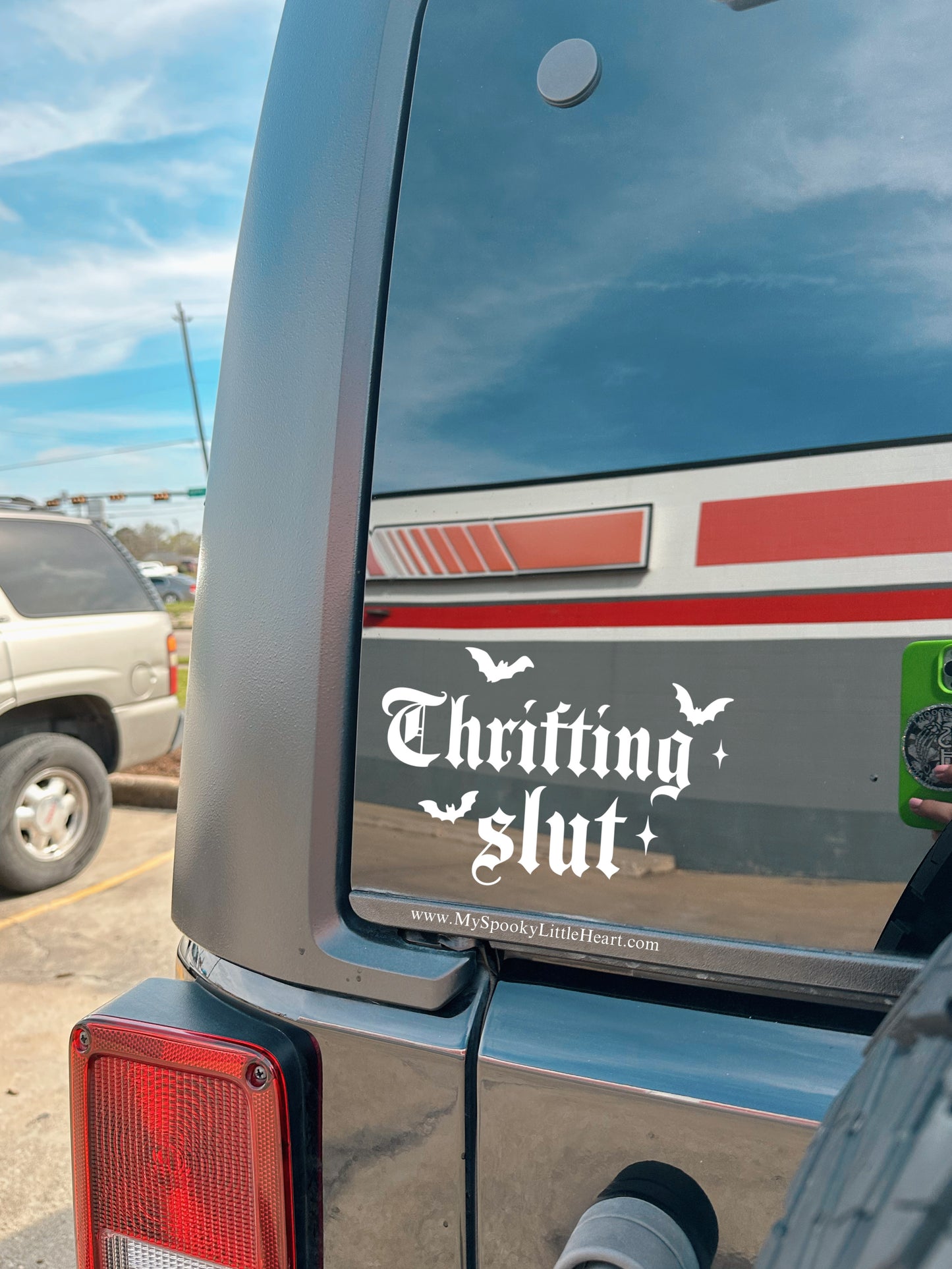 Thrifting Slut Vinyl Decal