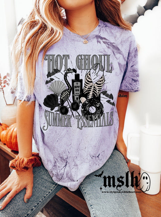 Hot Ghoul Summer Essentials Unisex Dyed T-Shirt
