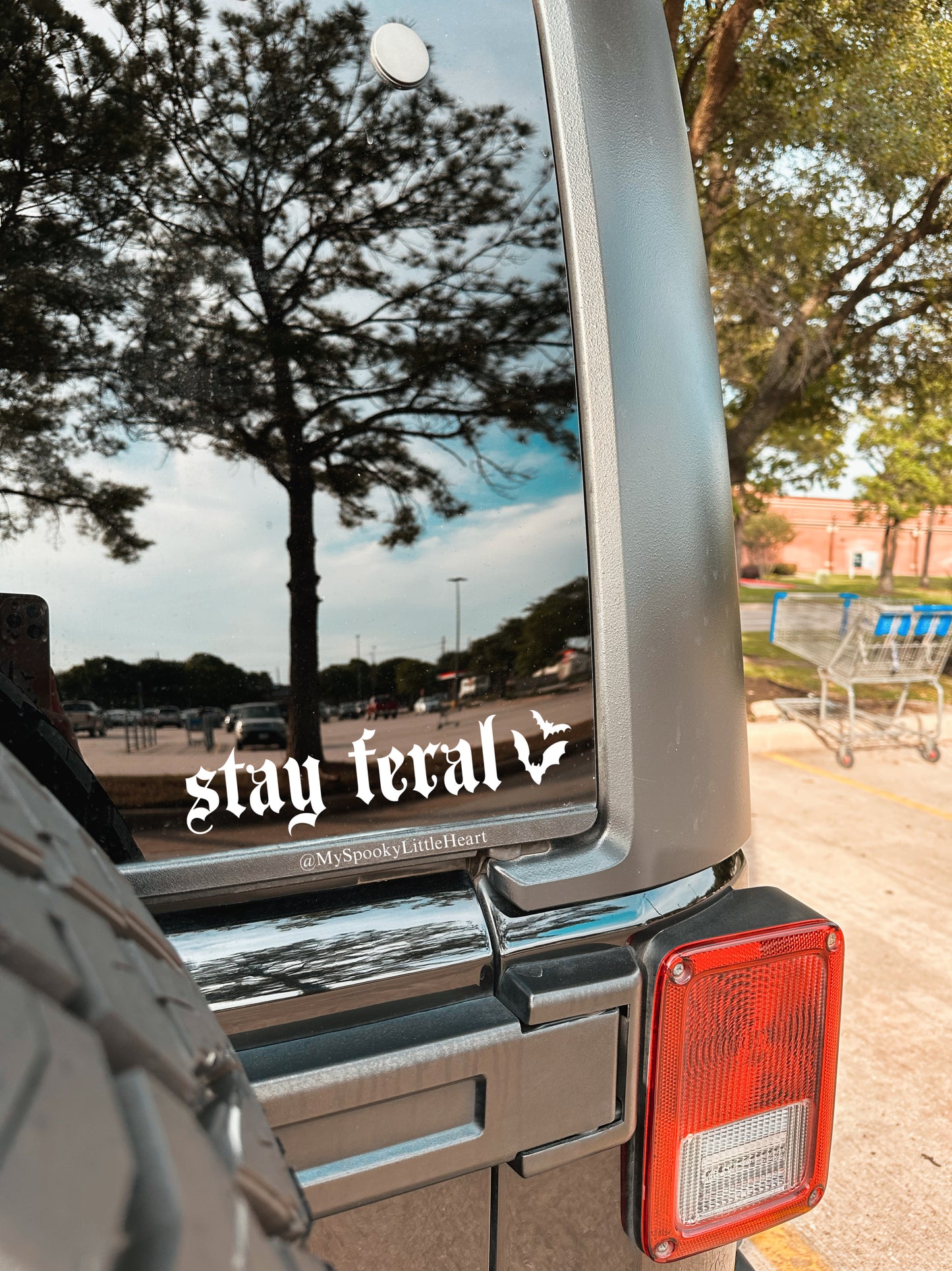 Stay feral Vinyl Decal