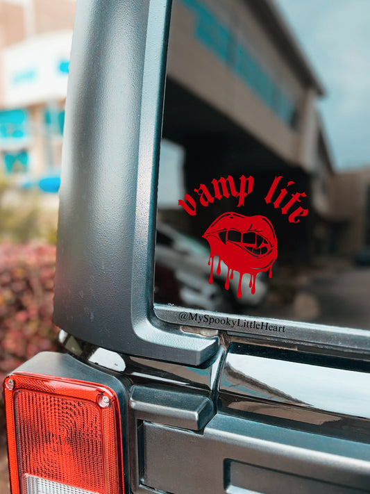 Vamp Life Vinyl Decal