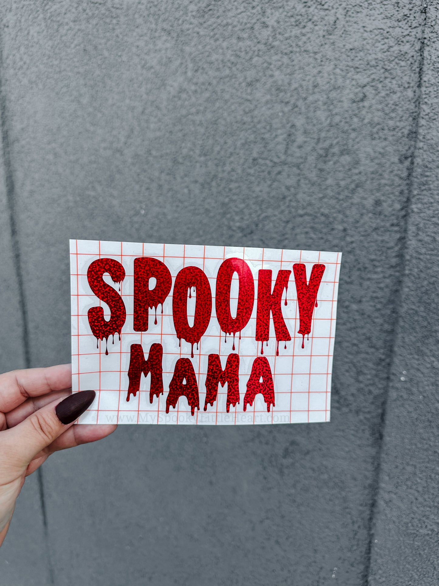 Spooky Mama Vinyl Decal