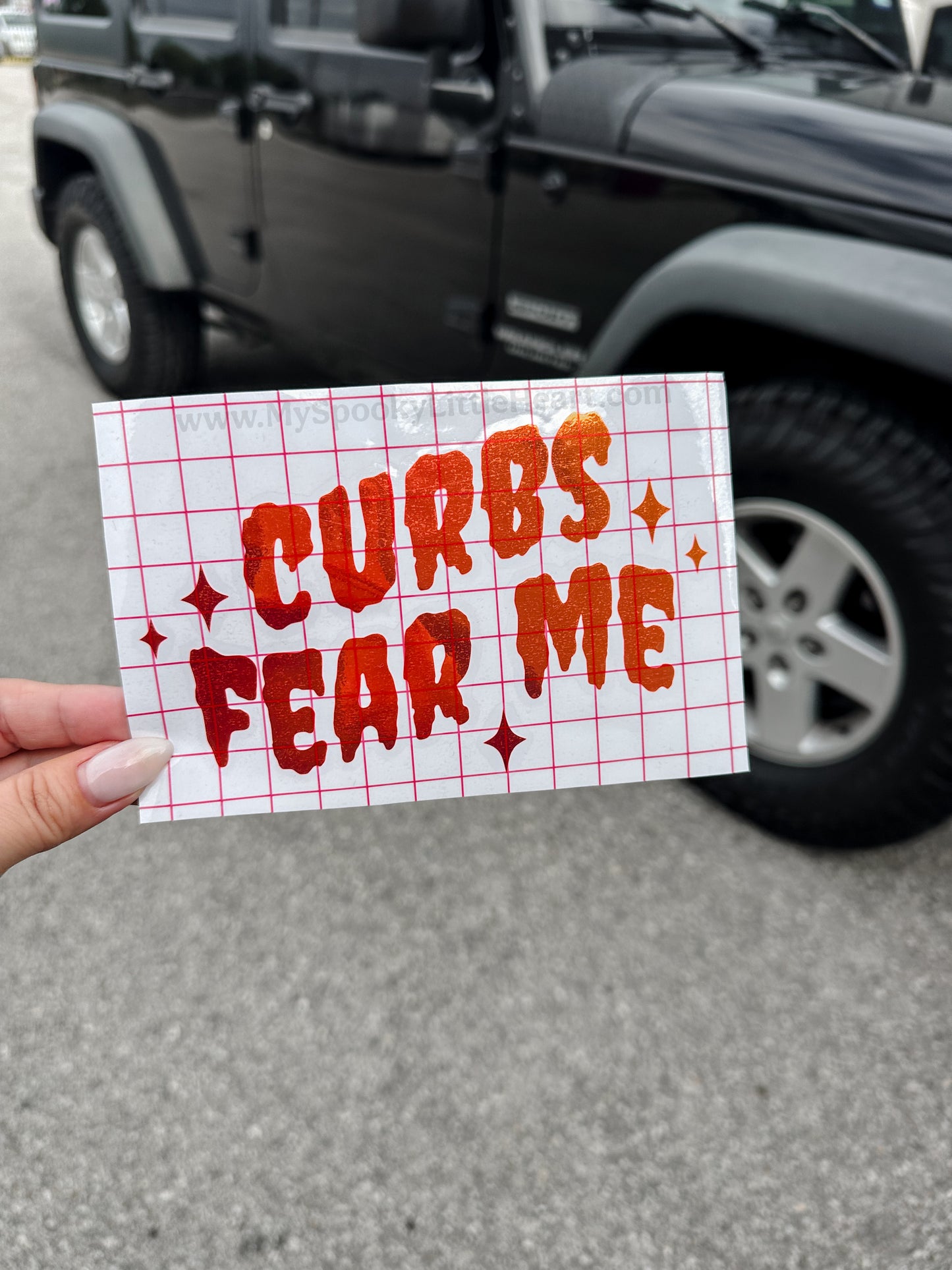 Curbs fear me MSLH Exclusive Vinyl Decal