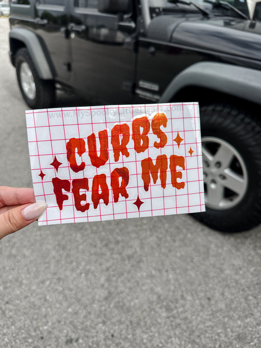 Curbs fear me MSLH Exclusive Vinyl Decal